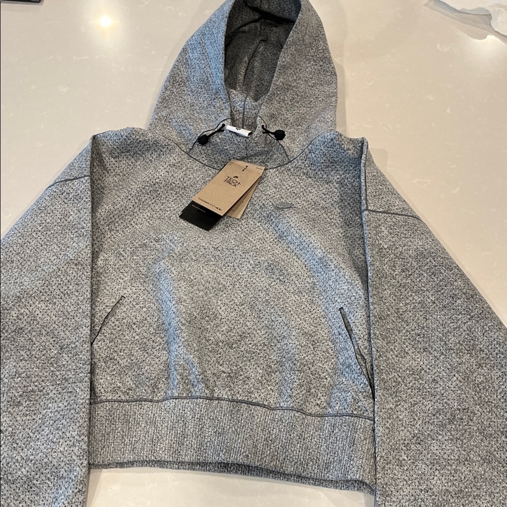 Nike Gray Tech Pack Women's Oversized Forward Hoodie